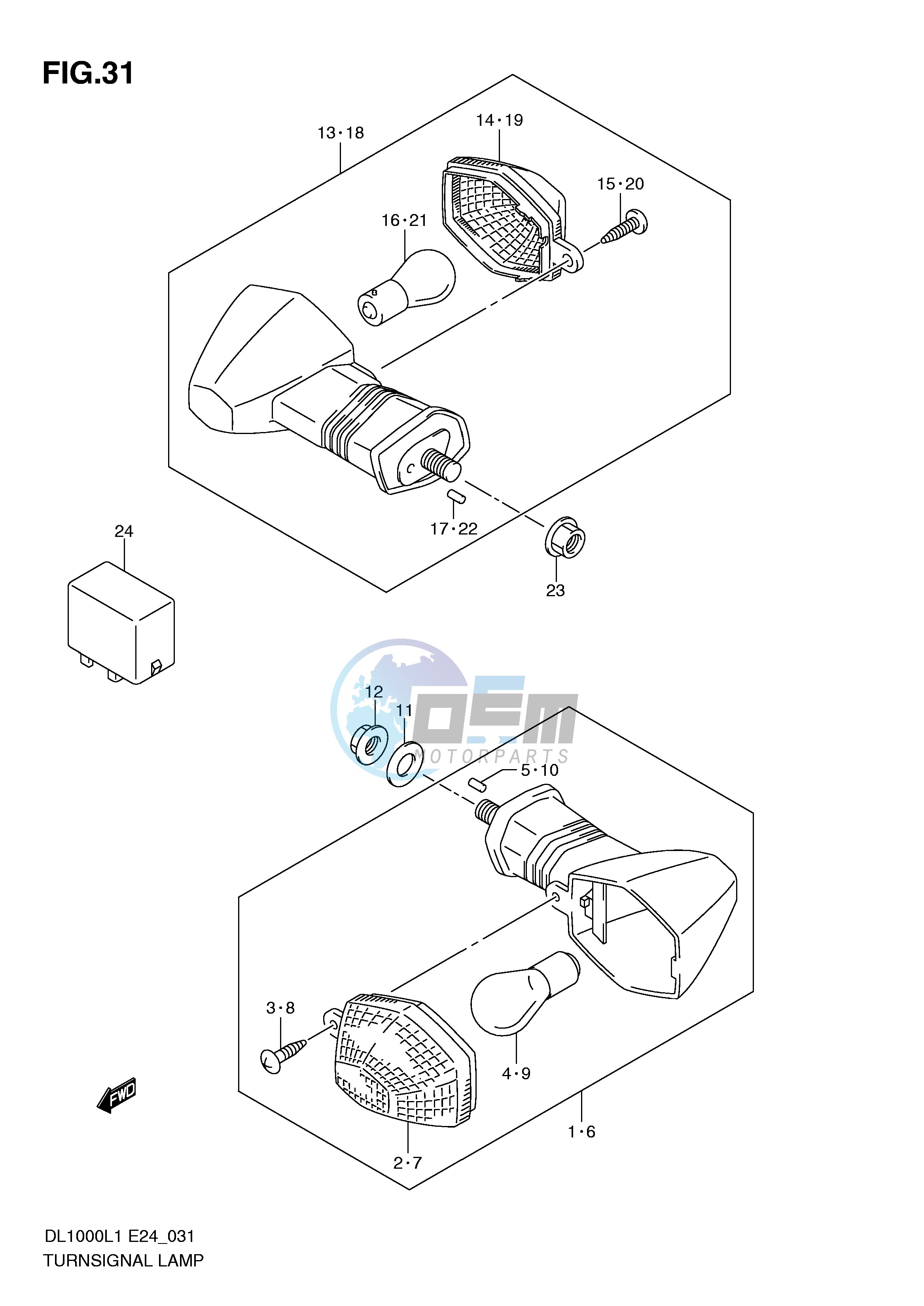 TURNSIGNAL LAMP