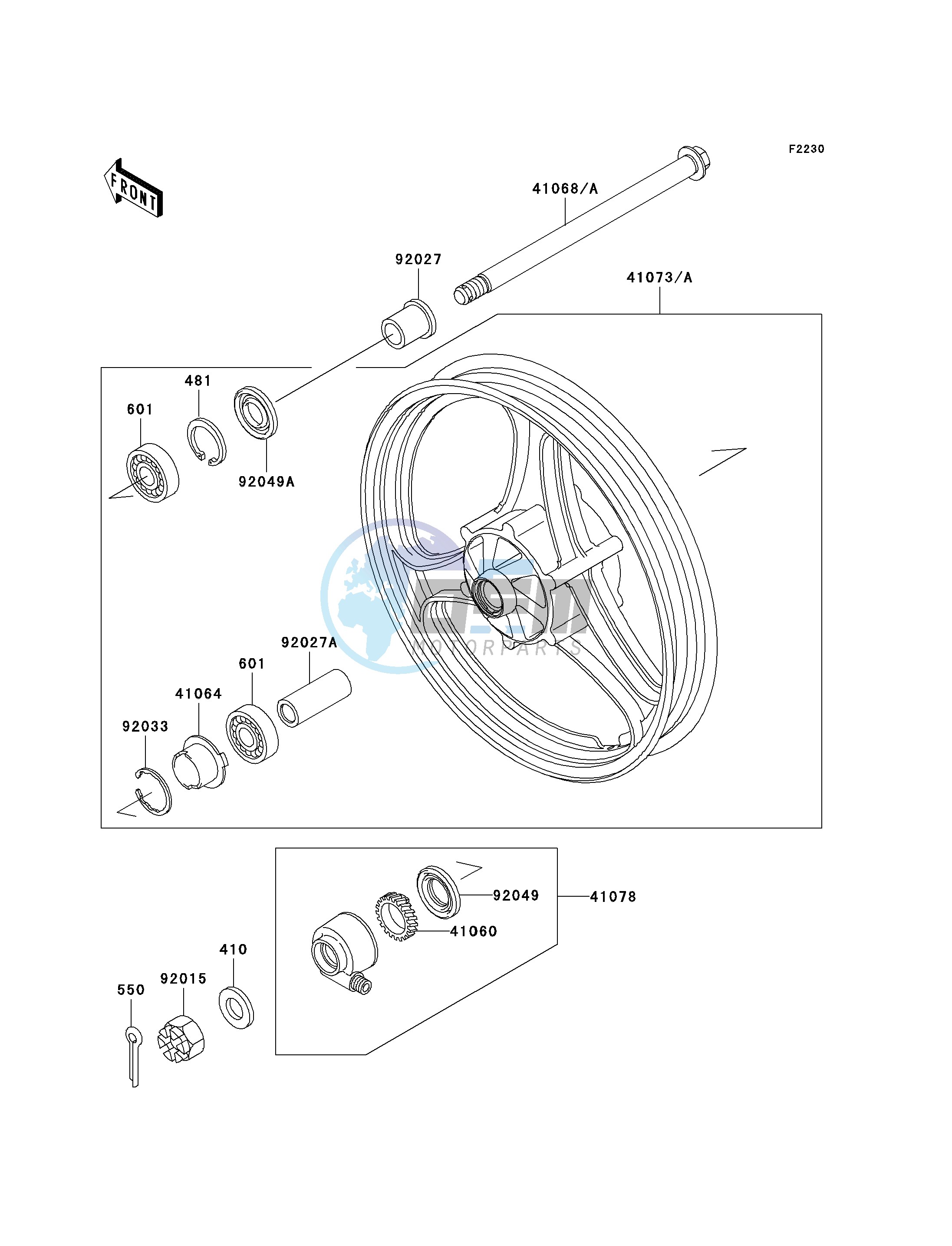 FRONT WHEEL