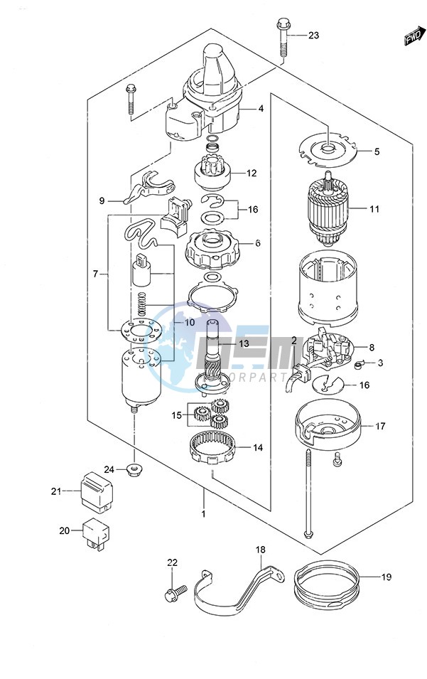 Starter Motor Electric Starter