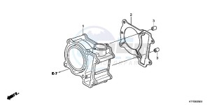 SH125B drawing CYLINDER