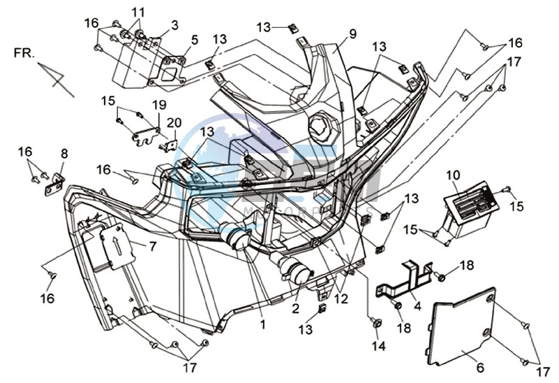 COWLING FRONT