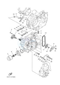 YFM700FWA YFM70GDXG GRIZZLY 700 (B303) drawing OIL PUMP