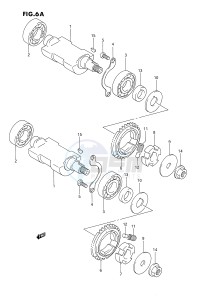 DR650 (E4) drawing CRANK BALANCER (MODEL P R)