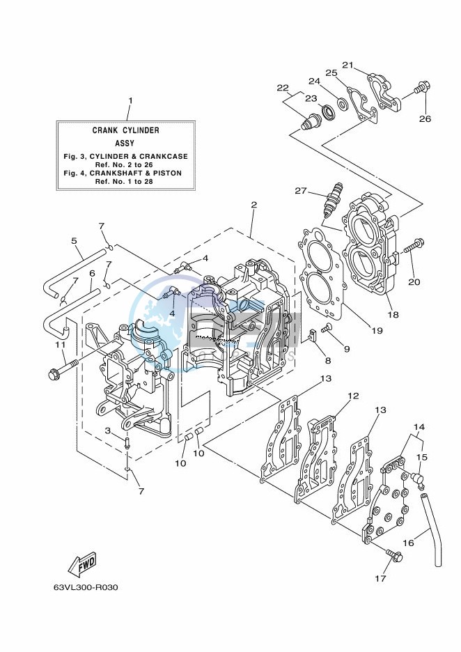 CYLINDER--CRANKCASE