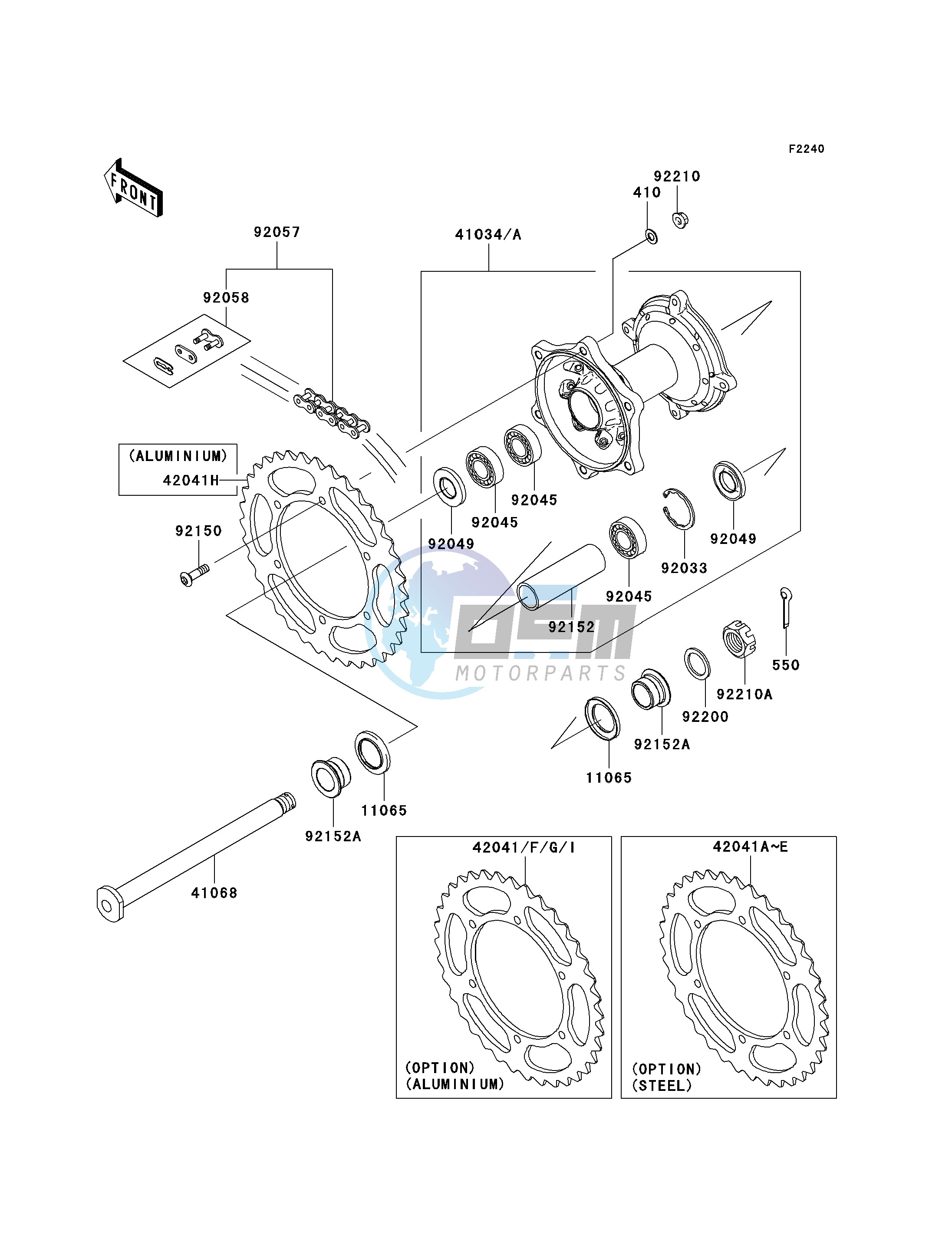 REAR HUB