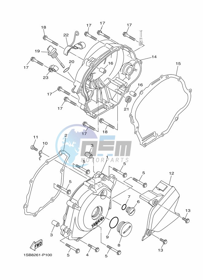 CRANKCASE COVER 1