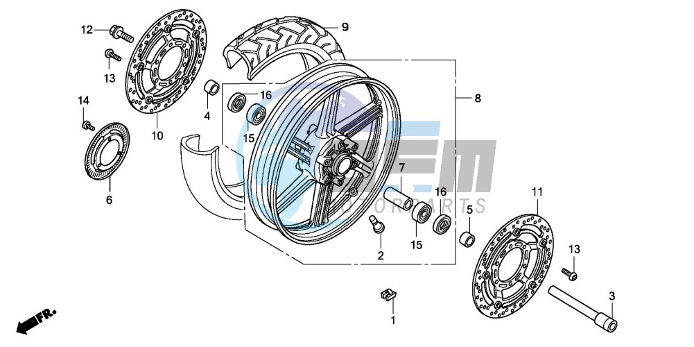 FRONT WHEEL