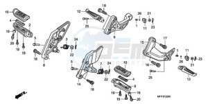 CB1300A9 BR / ABS MME - (BR / ABS MME) drawing STEP