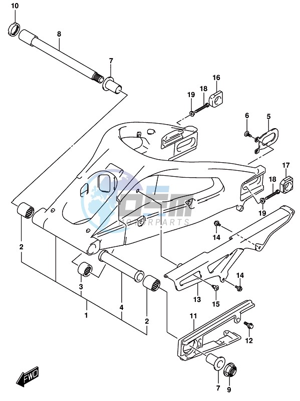 REAR SWINGINGARM