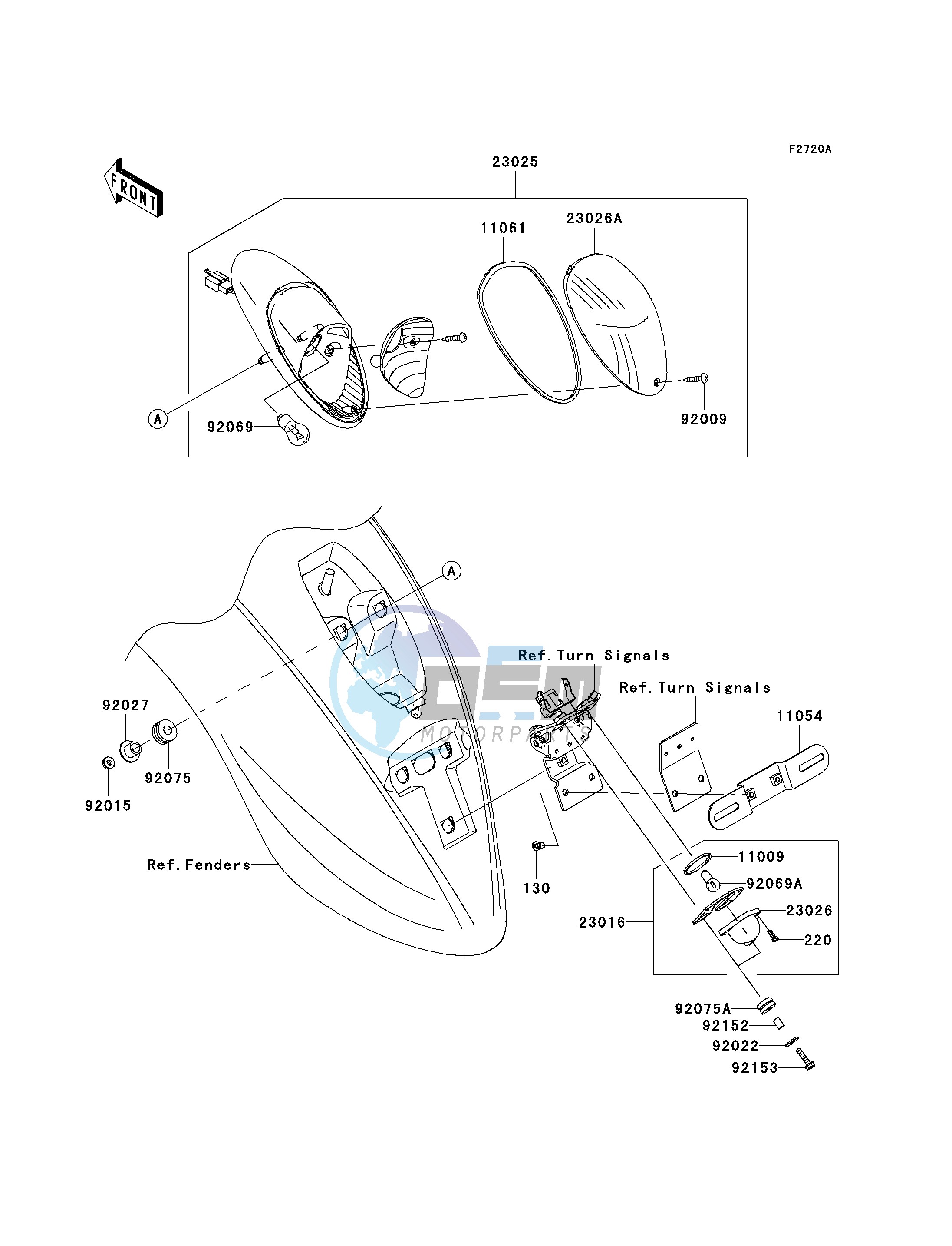 TAILLIGHT-- S- --- JKAVN2D1 7A011497 - - -