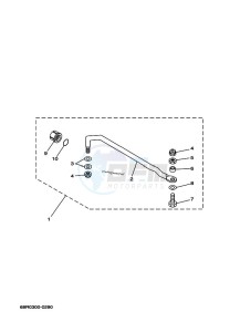 T8PXRC drawing STEERING-GUIDE