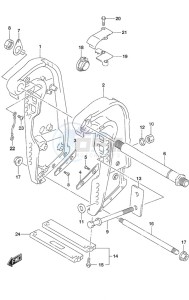 DF 350A drawing Clamp Bracket