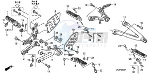 CBR600RRA Europe Direct - (ED / 2ED) drawing STEP