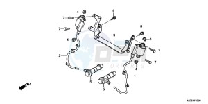 NC700XAD NC700X ABS Europe Direct - (ED) drawing IGNITION COIL