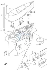 DF 250 drawing Gear Case