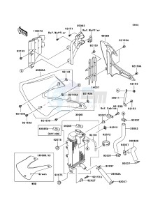 KX85 / KX85 II KX85B7F EU drawing Radiator