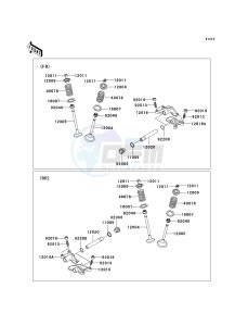 KRF 750 L [TERYX 750 FI 4X4 LE SPORT MONSTER ENERGY] (L9F-L9FA) L9FA drawing VALVE-- S- -