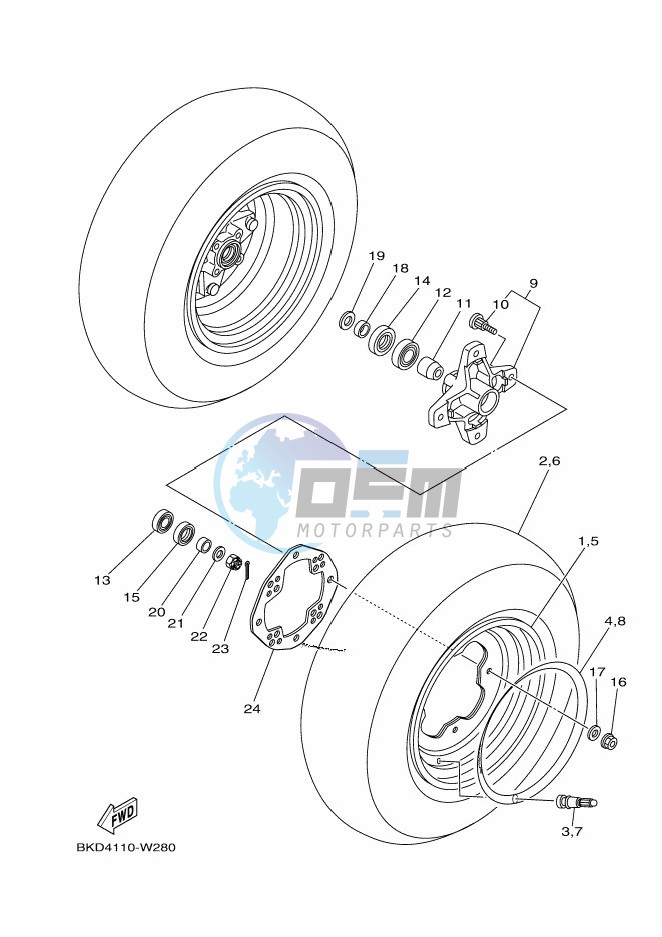 FRONT WHEEL