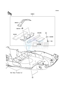 VERSYS_1000 KLZ1000ADF FR GB XX (EU ME A(FRICA) drawing Accessory(U-Lock Bracket)