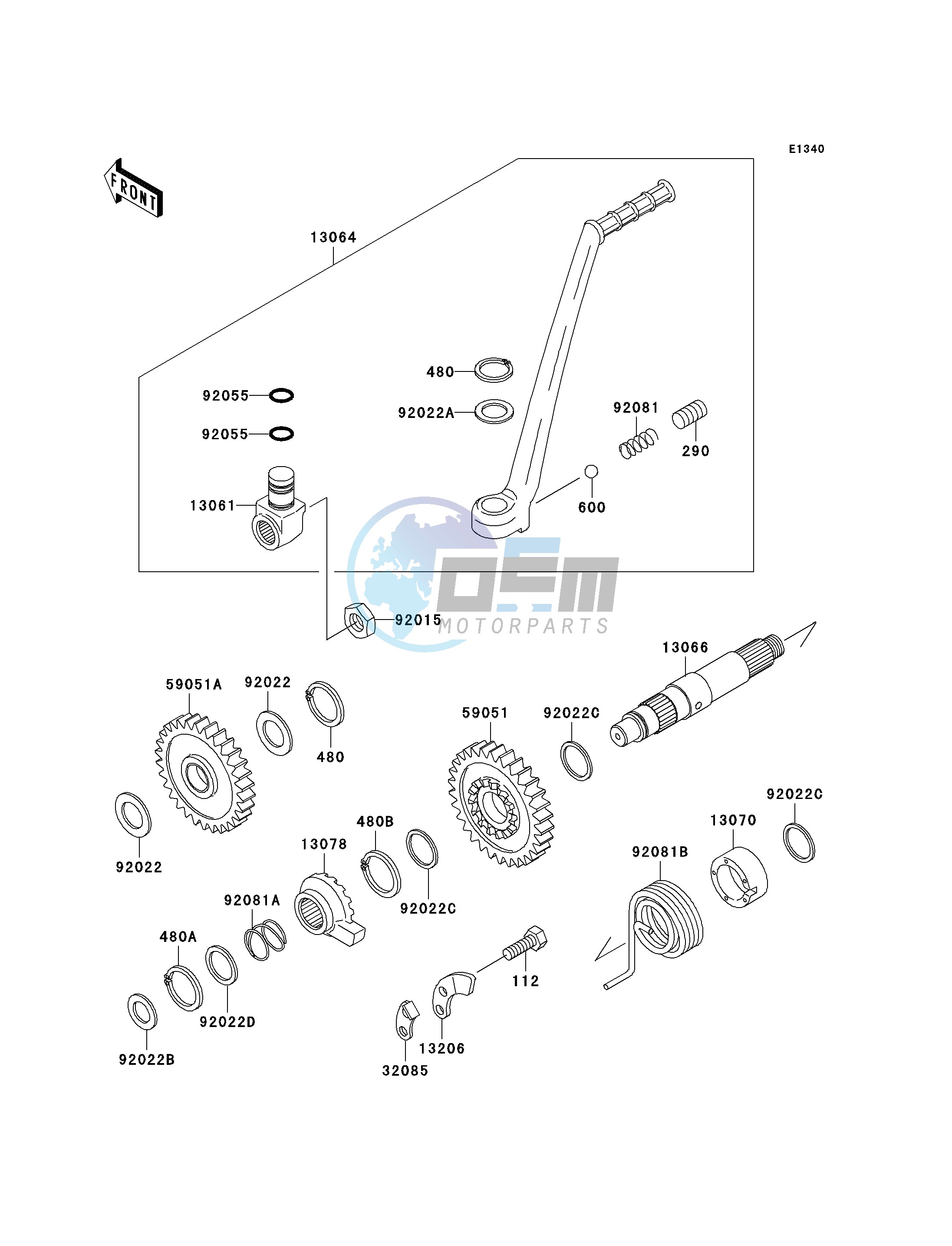 KICKSTARTER MECHANISM