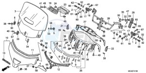 GL18009 France - (F / AB CMF NAV) drawing WINDSCREEN