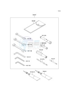 ZG 1400 A [CONCOURS 14 ABS] (8F-9F) A9F drawing OWNERS TOOLS