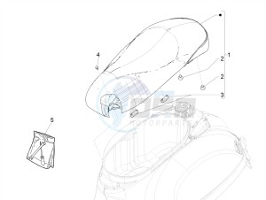 GTV 300HPE SEI GIORNI IE E4 ABS (NAFTA) drawing Saddle/seats