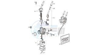 RCR_SMT 50 drawing Carburettor