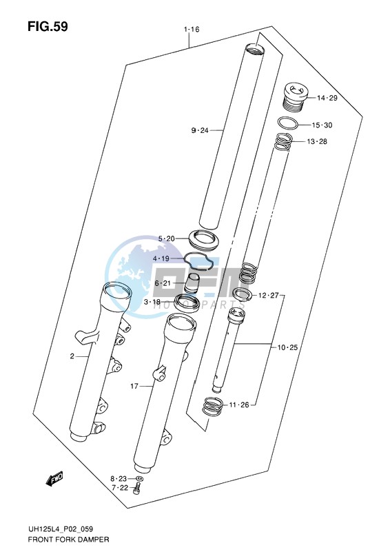 FRONT FORK DAMPER