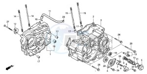 CG125M drawing CRANKCASE (2)