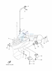 F20SMHA-2019 drawing LOWER-CASING-x-DRIVE-2