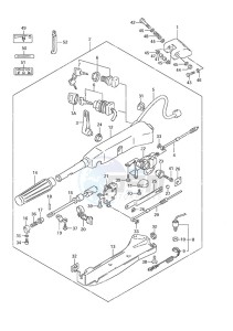 DF 40 drawing Tiller Handle