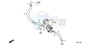 CBR1000RR9 Europe Direct - (ED / MK) drawing AIR INJECTION CONTROL VALVE