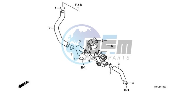 AIR INJECTION CONTROL VALVE