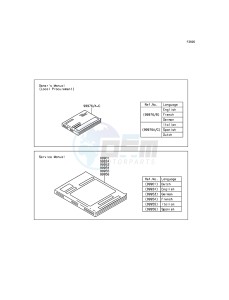 VERSYS 1000 KLZ1000BGF FR GB XX (EU ME A(FRICA) drawing Manual