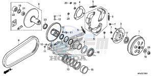 FES125C drawing DRIVEN FACE