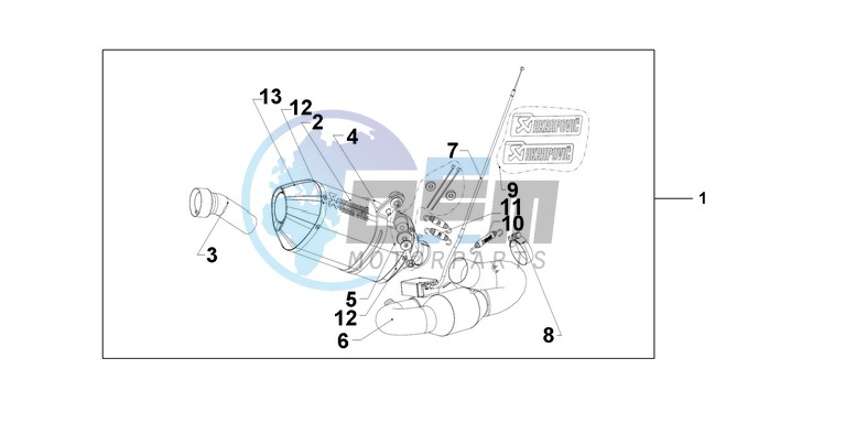 TITANIUM SLIPON EXHAUST CBR1000