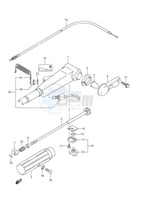 DF 9.9 drawing Tiller Handle