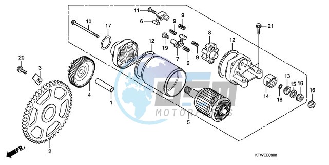 STARTING MOTOR