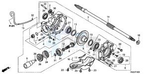 TRX500FAB drawing FINAL DRIVEN GEAR