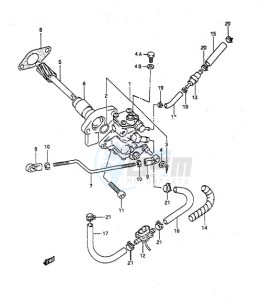 DT 65 drawing Oil Pump (1993 to 1997)