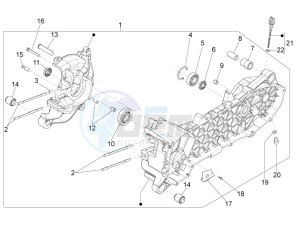 ZIP 100 4T (Vietnam) drawing Crankcase