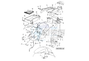 BT BULLDOG 1100 drawing REAR ARM