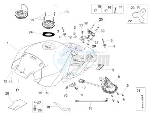 RSV4 1000 RACING FACTORY E4 ABS (APAC) drawing Fuel tank