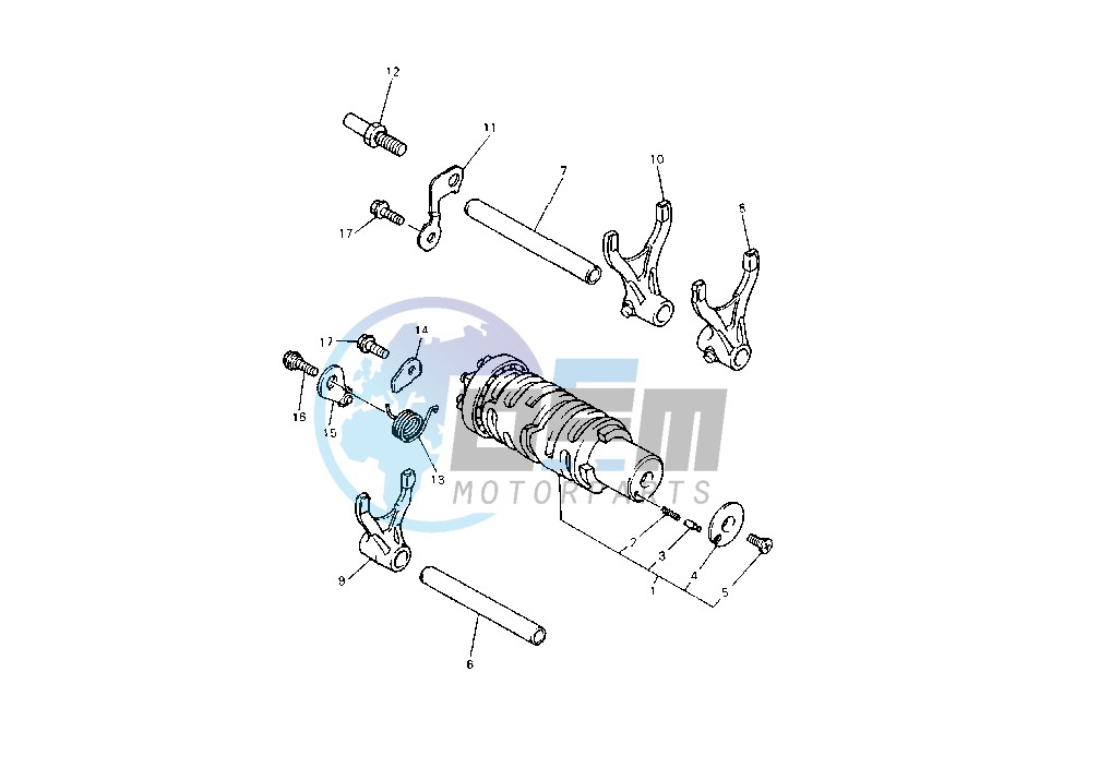 SHIFT CAM-FORK