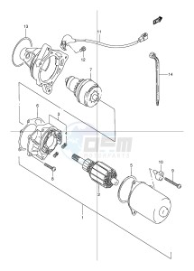 LT80 (P1) drawing STARTING MOTOR