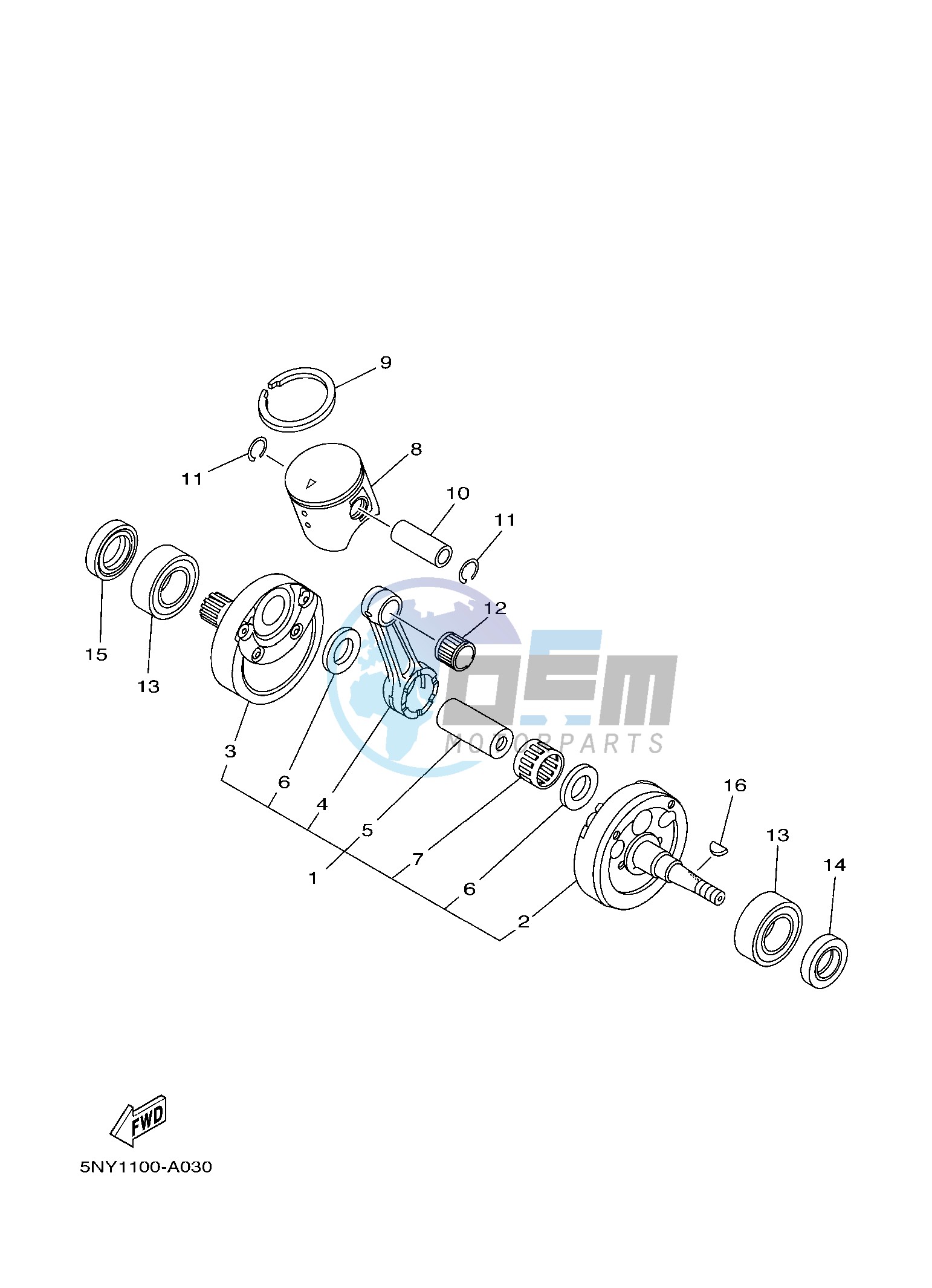 CRANKSHAFT & PISTON