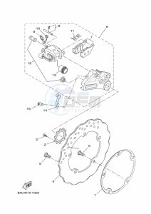 XTZ690 TENERE 700 (BMB9) drawing REAR BRAKE CALIPER