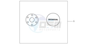 CB600FA9 France - (F / ABS CMF) drawing CRANKCASE*NHA84P*