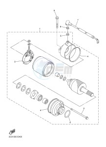 XJ6N 600 XJ6-N (NAKED) (20SK) drawing STARTING MOTOR